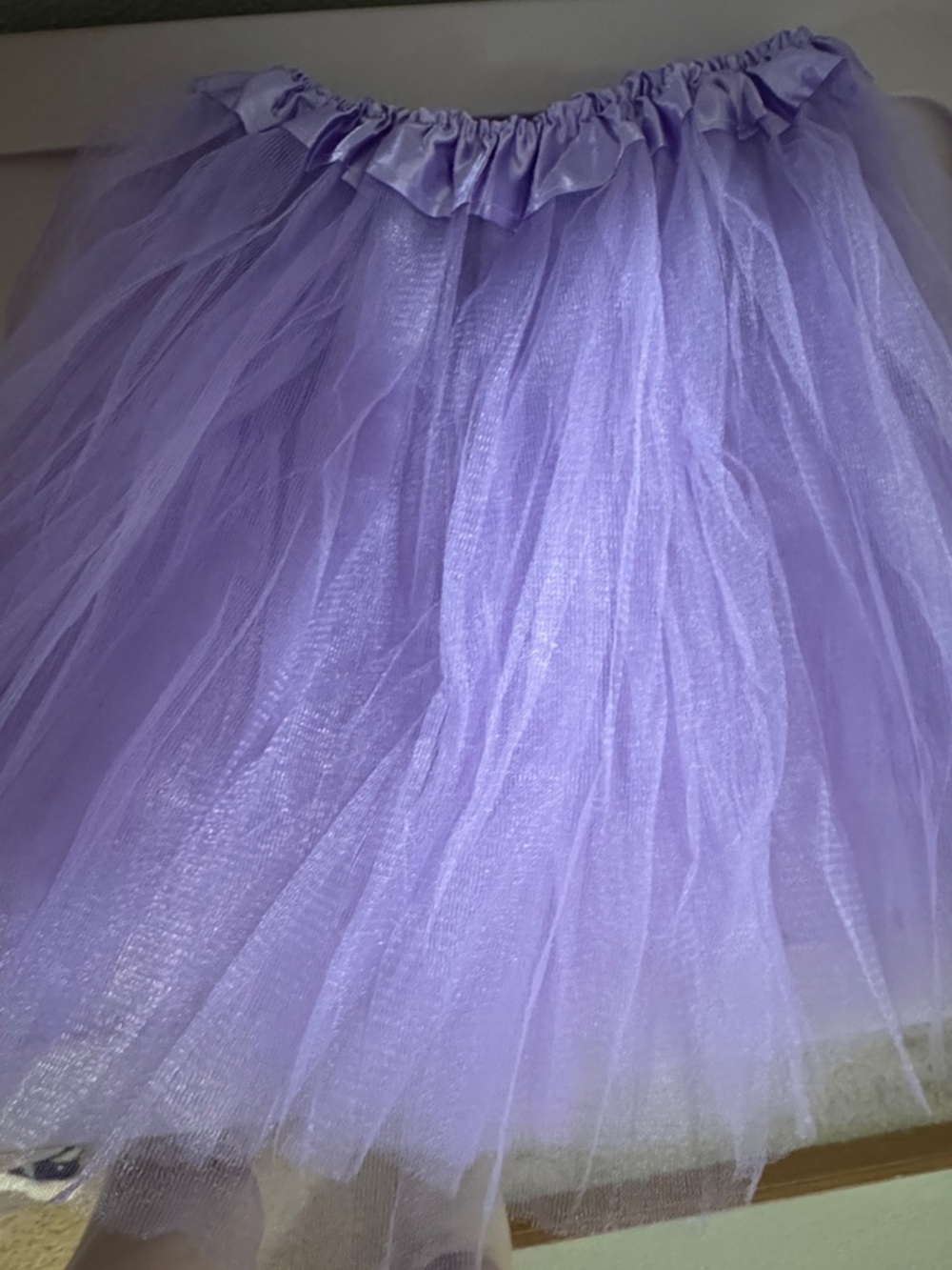 Lavender Tulle Midi Skirt - Women's Lightweight Layered Skirt